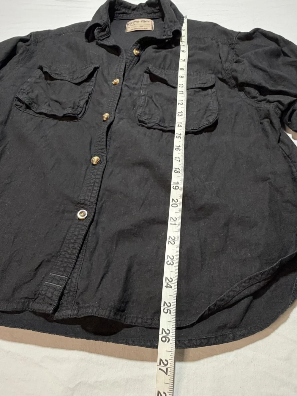 Free People Oversize Button Up Shirt